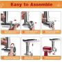 Metal Food Grinder Attachments for KitchenAid Stand Mixers, Meat Grinder, Sausage Stuffer Includes Two Sausage Stuffer Tubes, Durable Perfect Attachment for KitchenAid Mixers, Sliver