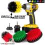 The Ultimate - Drill Brush - Cleaning Supplies - Kit - Bathroom Accessories - Shower Cleaner - Bath Mat - Kitchen Accessories - Grout Cleaner - Dish Brush - Stove - Oven - Sink - Outdoor - Scrub Brush