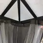 Kozyard 10ftx12ft Polycarbonate Top Aluminum Permanent Gazebo with a Mosquito Net and Privacy Curtain (Edward 10ftx12ft) Kozyard 10ftx12ft Polycarbonate Top Aluminum Permanent Gazebo with a Mosquito Net and Privacy Curtain (Edward 10ftx12ft)