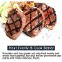 Hongso 19 1/16 Inch Porcelain Coated Cast Iron Cooking Grate Grid Grill Replacement for Brinkmann 810-1750-S, 810-1751-S, 810-3551-0 Gas Grill Models, BBQ Grill Grates, Set of 3 (PCB006)