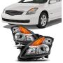 For 07-09 Nissan Altima 4DOOR 4Dr Sedan Factory Style Headlight Lamps Assembly Driver and Passenger Side