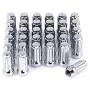 M14x1.5 Wheel Lug Nuts 32 Pack, Chrome Lug Nuts 2 inches Tall Spline Drive Cone Seat with Socket Compatible with Ford F250 F350 Super Duty, Chevy Silverado 1500 2500HD and GMC Sierra M14x1.5 Wheel Lug Nuts 32 Pack, Chrome Lug Nuts 2 inches Tall Spline Drive Cone Seat with Socket Compatible with Ford F250 F350 Super Duty, Chevy Silverado 1500 2500HD and GMC Sierra