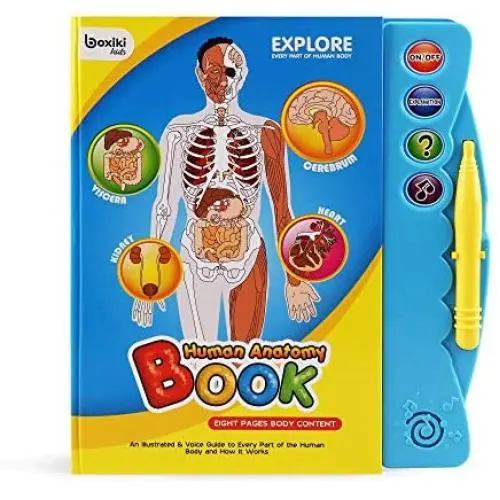 Boxiki kids Human Body Book | Activity Books for Kids Ages 3 and Older | Science Books for Kids | Kids Educational Toys | Baby Learning Toys Boxiki kids Human Body Book | Activity Books for Kids Ages 3 and Older | Science Books for Kids | Kids Educational Toys | Baby Learning Toys