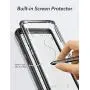 YOUMAKER Kickstand Case for Galaxy Note 9, Full Body with Built-in Screen Protector Heavy Duty Protection Shockproof Rugged Cover for Samsung Galaxy Note 9 6.4 Inch - Black