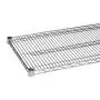 Commercial Chrome Wire Shelving 24 x 60 (2 Shelves) - NSF Commercial Chrome Wire Shelving 24 x 60 (2 Shelves) - NSF