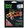 Fascinations Metal Earth Red Ford 1908 Model T 3D Metal Model Kit