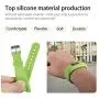 Mosstek Bands Compatible with Garmin Vivofit 3/jr/jr 2, Soft Silicone Replacement Sport Wristbands for Kids Girls Boys Women Men Small Large