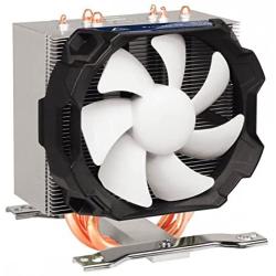 ARCTIC Freezer 12 - Semi Passive Tower CPU Cooler for Intel and AMD, 100 mm PWM Fan, max. Cooling Capacity 150 Watts, Silent high Performance Cooler - Grey/Black