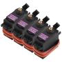 [4-Pack] MG996R 55g Metal Gear Torque Digital Servo Motor for Futaba JR RC Helicopter Car Boat Robot