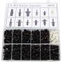 ANTS PART 690Pcs 12Sizes Car Body Push Pin Rivet Trim Panel Fastener Clip Moulding Assortments Kit for GM Ford Toyota Honda Nissan Mazda