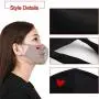Fashion Cute Heart Face Protection - Unisex Cotton Dustproof Mouth Protection - Reusable Warm Windproof for Outdoor Activities Fashion Cute Heart Face Protection - Unisex Cotton Dustproof Mouth Protection - Reusable Warm Windproof for Outdoor Activities