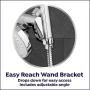 Waterpik High Pressure Hand Held Wand and Rain Shower Head Combo with Hose-BodyWand Spa System, Chrome