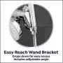 Waterpik High Pressure Hand Held Wand and Rain Shower Head Combo with Hose-BodyWand Spa System, Chrome