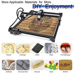 ORTUR Laser Master 2, Laser Engraver CNC, Laser Engraving Cutting Machine, DIY Laser Marking for Metal with 32-bit Motherboard LaserGRBL(LightBurn), 400x430mm Large Engraving Area (LU1-4)