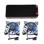 DIY 240mm Cooler CPU/GPU Block Pump Reservoir LED Fan Heat Sink Compputer Water Cooling Kit