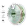 AMOLEN PLA 3D Printer Filament, 1.75mm, Silk Multicolor Rainbow 1 kg Spool