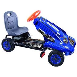 Hauck Nerf Striker Go Kart Ride On, Blue and Orange