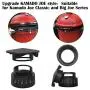 Umbrella Cast iron Cap for Kamado Joe Classic & Big Joe Series ，Kamado Joe Dual Function Metal Chimney Top Kamado Joe Replacement Parts