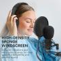 USB Microphone 25mm Large Diaphragm MAONO AU-PM430 Condenser PC Cardioid Mic with Professional Sound Chipset for Studio/Home Recording, Podcast, Gaming, Streaming, YouTube, Chatting