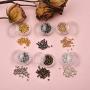 DROLE 12 Boxes (About 1800 pcs) 3mm 6 Colors Iron Round Spacer Beads Smooth Tiny Metal Bead for Bracelet Craft Jewelry Making