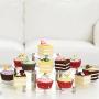 MyGift Clear Acrylic Half Moon Shelf Unit / 3 Tier Tabletop Display Riser with Silver Metal Legs MyGift Clear Acrylic Half Moon Shelf Unit / 3 Tier Tabletop Display Riser with Silver Metal Legs