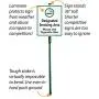 SmartSign Designated Smoking Area Sign with Stake, Please Use Cigarette Bins Sign for Yard, 10x12 Aluminum Metal Sign with 3 Feet Stake, Easy Installation, Weather Resistant, Made in USA SmartSign Designated Smoking Area Sign with Stake, Please Use Cigarette Bins Sign for Yard, 10x12 Aluminum Metal Sign with 3 Feet Stake, Easy Installation, Weather Resistant, Made in USA