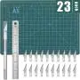 DIYSELF Exacto Knife Upgrade Cutting Mat Carving Craft Knife Hobby Knife Exacto Knife Kit DIYSELF Exacto Knife Upgrade Cutting Mat Carving Craft Knife Hobby Knife Exacto Knife Kit
