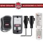 Genie ChainDrive 550 Garage Door Opener - Heavy-Duty Chain Drive System - Includes 2, 3-Button Remotes, Wall Console, Wireless Keypad, Safe T-Beams - Model 2035-TKV,Black