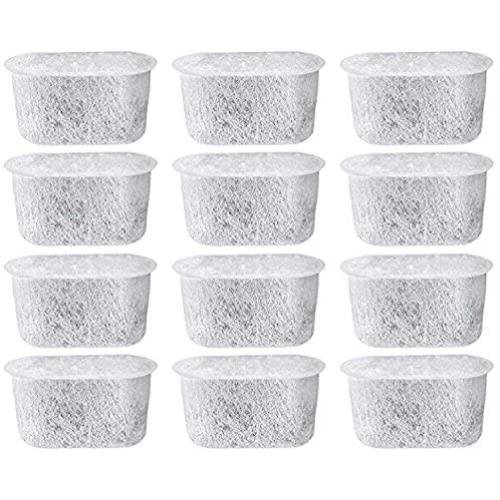 Everyday DCCF-12 Replacement Charcoal Water Filters for Cuisinart Coffee Makers, 12-Pack