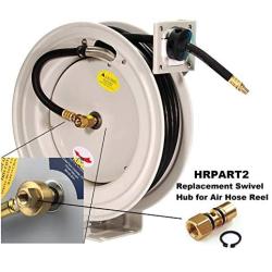 Primefit HRPART2 Swivel Hub with O Rings - Replacement part for Primefit HRRUB380503 Air Hose Reel