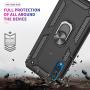 LeYi Compatible for Samsung Galaxy A50/ A50s/ A30s Case with HD Screen Protector, [Military-Grade] Magnetic Car Holder Mount Kickstand Protective Cover Phone Case for Samsung A50/ A50s/ A30s, Black