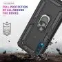 LeYi Compatible for Samsung Galaxy A50/ A50s/ A30s Case with HD Screen Protector, [Military-Grade] Magnetic Car Holder Mount Kickstand Protective Cover Phone Case for Samsung A50/ A50s/ A30s, Black