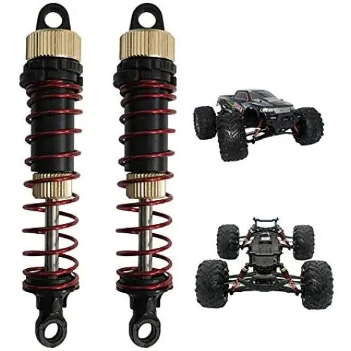 GDOOL 2 PCS Aluminum Alloy Shock Absorber Assembled Full Metal Oil Filled Shocks 9125 Upgraded Parts Shocks for 1:10 9125 RC Cars S920 RC Trucks GDOOL 2 PCS Aluminum Alloy Shock Absorber Assembled Full Metal Oil Filled Shocks 9125 Upgraded Parts Shocks for 1:10 9125 RC Cars S920 RC Trucks