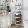 Honey-Can-Do BTH-03484 6 Tier Metal Tower Bathroom Shelf, 12.6” L x 11” W x 59.8” H, Chrome Honey-Can-Do BTH-03484 6 Tier Metal Tower Bathroom Shelf, 12.6” L x 11” W x 59.8” H, Chrome