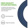 Micro USB Cable, 3Pack 10FT Android Charger Cable Long Nylon Braided Sync and Fast Charging Cord Compatible with Samsung Galaxy S7 S6 Edge, Kindle, Android Smartphones, Tablets and More