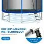 Zupapa 15 14 12 10 ft Outdoor Trampoline with 425lbs Weight Capacity for Kids Adults,Trampolines with Sprinkler Safety Enclosure Net Zupapa 15 14 12 10 ft Outdoor Trampoline with 425lbs Weight Capacity for Kids Adults,Trampolines with Sprinkler Safety Enclosure Net