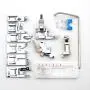 KUNPENG - #5011L-C +001947.70.00 11 PCS Presser feet ATTACHMENTS FIT for BERNINA Old Style Machines 530 730 830 801 930 KUNPENG - #5011L-C +001947.70.00 11 PCS Presser feet ATTACHMENTS FIT for BERNINA Old Style Machines 530 730 830 801 930