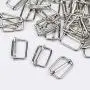 Hysagtek 50 Pcs 1 Inch Metal Adjustable Slide Buckle Strap Triglides Slides for Making Handbag, Backpack, Luggage Bag Hysagtek 50 Pcs 1 Inch Metal Adjustable Slide Buckle Strap Triglides Slides for Making Handbag, Backpack, Luggage Bag