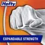 Hefty Gripper Tall White Trash Bags, Unscented, 13 Gallon, 80 Count Hefty Gripper Tall White Trash Bags, Unscented, 13 Gallon, 80 Count