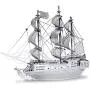 Metal Earth 3D Laser Cut Steel Models - Black Pearl Ship AND Golden Hind Ship SET OF 2 Metal Earth 3D Laser Cut Steel Models - Black Pearl Ship AND Golden Hind Ship SET OF 2