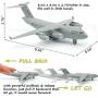 CORPER TOYS Diecast Plane Metal Pull-Back Aircraft Toys Air Plane Model for Kids Boy Birthday