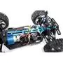 ALEKO Off-Road High-Speed Rock Crawler RC Car with LED Lights - 1:12 Scale - Lime Green