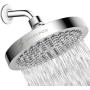 SparkPod Shower Head - High Pressure Rain - Luxury Modern Chrome Look - Easy Tool Free Installation - The Perfect Adjustable Replacement For Your Bathroom Shower Heads