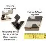 Diamond Hanayama Cast Metal Brain Teaser Puzzle _ New 2017 Design _ Level 1 Difficulty Rating Diamond Hanayama Cast Metal Brain Teaser Puzzle _ New 2017 Design _ Level 1 Difficulty Rating