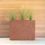 Veradek Metallic Series Corten Steel Span Planter