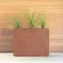 Veradek Metallic Series Corten Steel Span Planter Veradek Metallic Series Corten Steel Span Planter