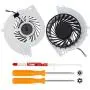 S-Union New Replacement Internal Cooling Fan for Sony Playstation 4 PS4 CUH-10XXA CUH-11XXA CUH-1115A 500GB KSB0912HE Series (With Screwdrivers T8+T10 and Thermal Grease) S-Union New Replacement Internal Cooling Fan for Sony Playstation 4 PS4 CUH-10XXA CUH-11XXA CUH-1115A 500GB KSB0912HE Series (With Screwdrivers T8+T10 and Thermal Grease)