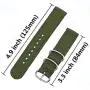 Olytop for Galaxy Watch 3 45mm / Gear S3 Band, 22mm Quick Release Woven NYLON NATO Band Soft Replacement Strap Wristband for Samsung Galaxy Watch3 45mm/Galaxy Watch 46mm, Moto 360 2 46mm SmartWatch - Army Green Olytop for Galaxy Watch 3 45mm / Gear S3 Band, 22mm Quick Release Woven NYLON NATO Band Soft Replacement Strap Wristband for Samsung Galaxy Watch3 45mm/Galaxy Watch 46mm, Moto 360 2 46mm SmartWatch - Army Green