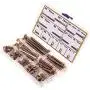 Crib Screws and Bolts Replacement-M6 Bolts Nuts Hardware Kit for Baby Crib Bed Cot Bunk Furniture Assembly 16mm 20mm 30mm 40mm 45mm 50mm 55mm 70mm 75mm 85mm with M6 Barrel Nuts (16MM-85MM)