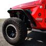 4 Tube Fender Flares Front Rear Compatible with Jeep Wrangler JL JLU 2 4 Door 2018 2019 2020